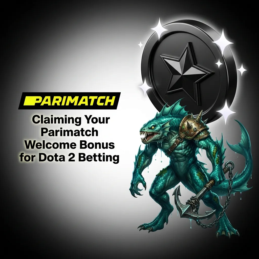 Parimatch welcome bonus screen showing Sports Welcome Bonus 150% up to ₹20,000 for Dota 2 esports betting