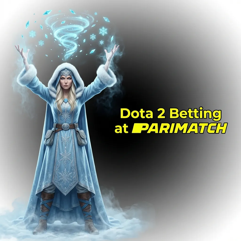 Dota 2 esports betting interface showing match odds, tournament options, and wagering markets at Parimatch