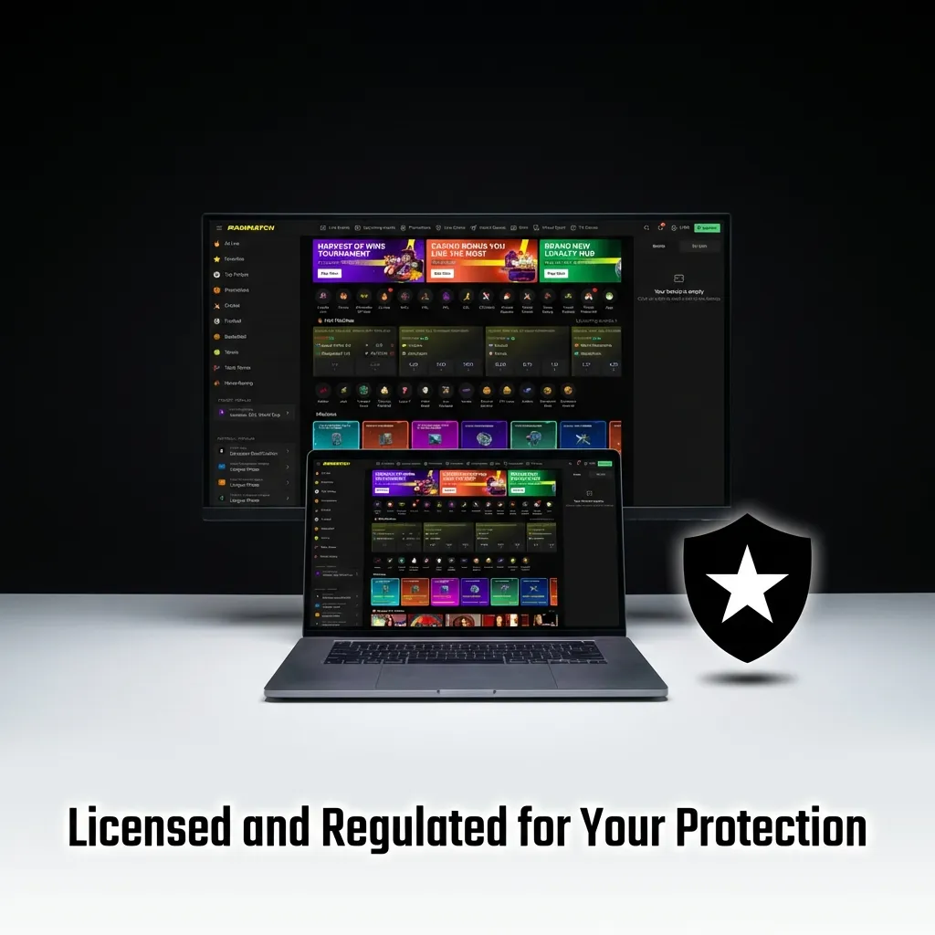 Curacao eGaming license badge displaying certification number 1668/JAZ for regulated online gaming platform security