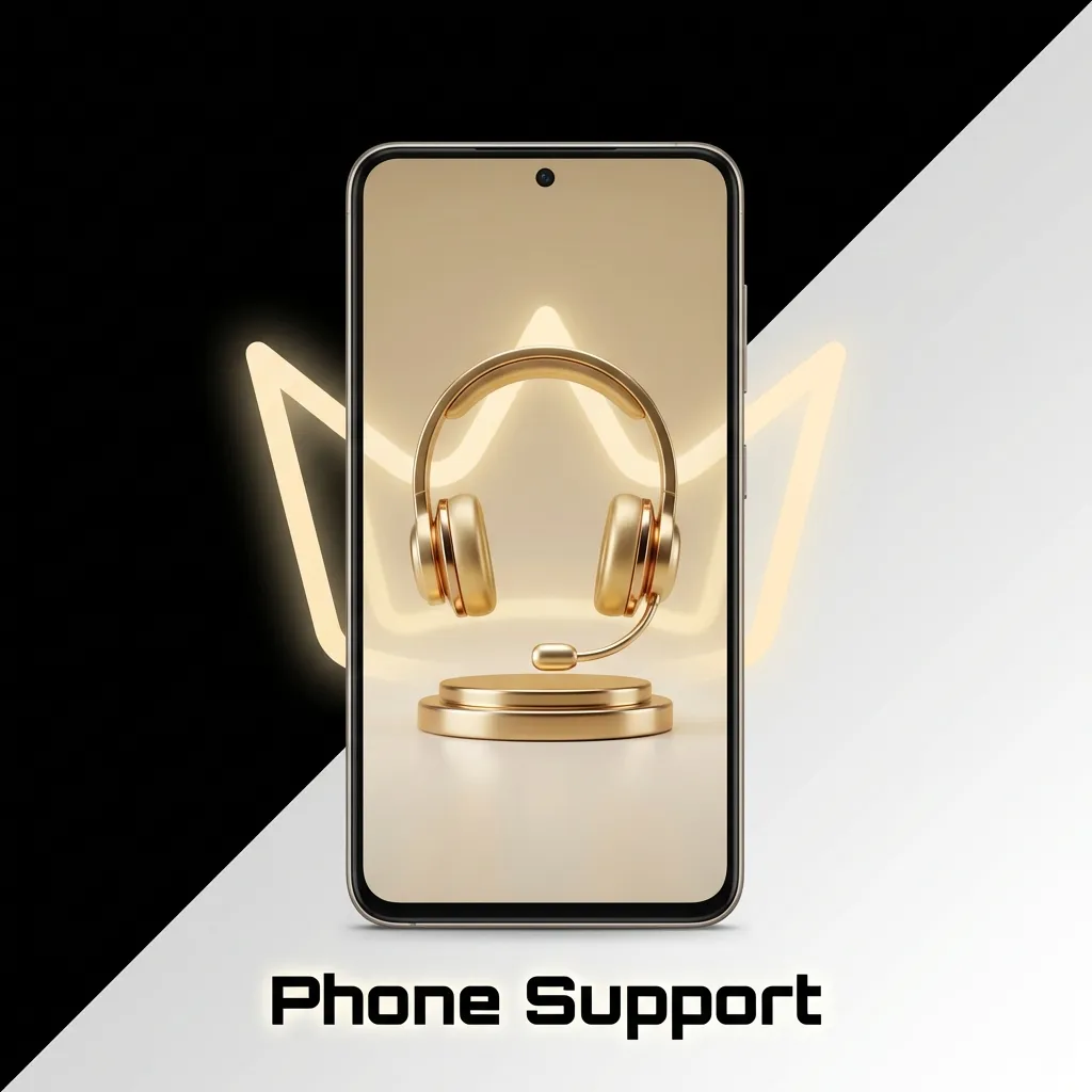 Customer service representative providing phone support for urgent gaming account issues and technical assistance