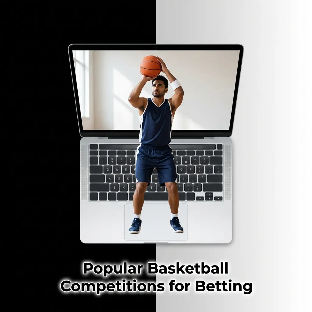 Basketball betting options including NBA, EuroLeague, FIBA World Cup, Olympics, and college tournaments displayed.
