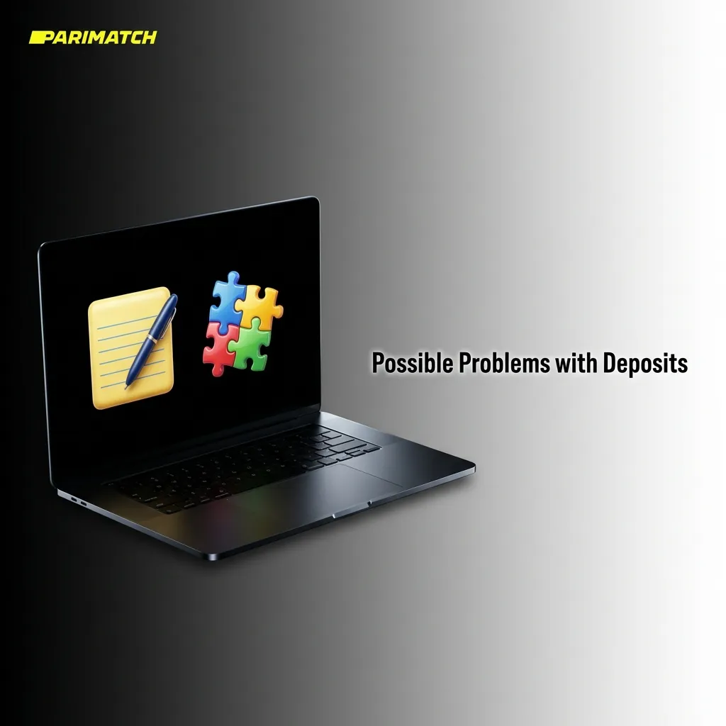 Troubleshooting guide showing common deposit problems and solutions for online gaming account funding issues