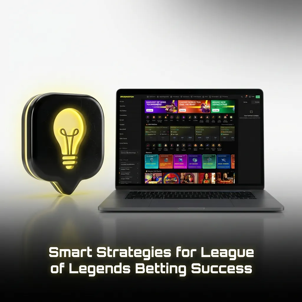 League of Legends betting strategy guide showing bankroll management and research tips for successful esports wagering