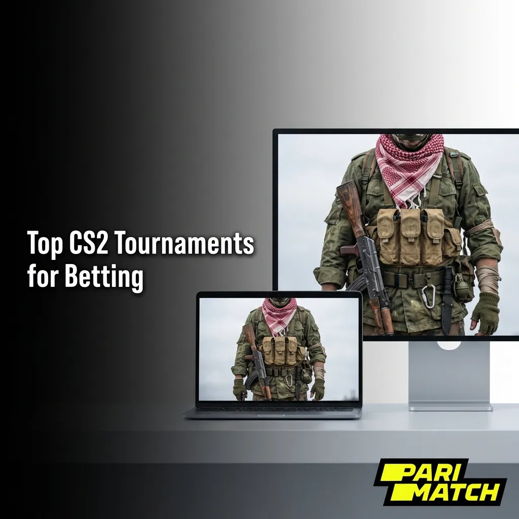 Professional CS2 esports tournament with teams competing on stage at a major championship event with large audience screens