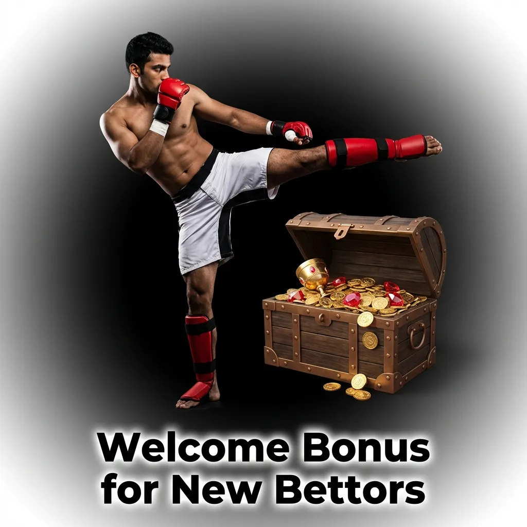 New bettors receive 150% matched deposit bonus up to ₹30,000 for sports betting including MMA markets
