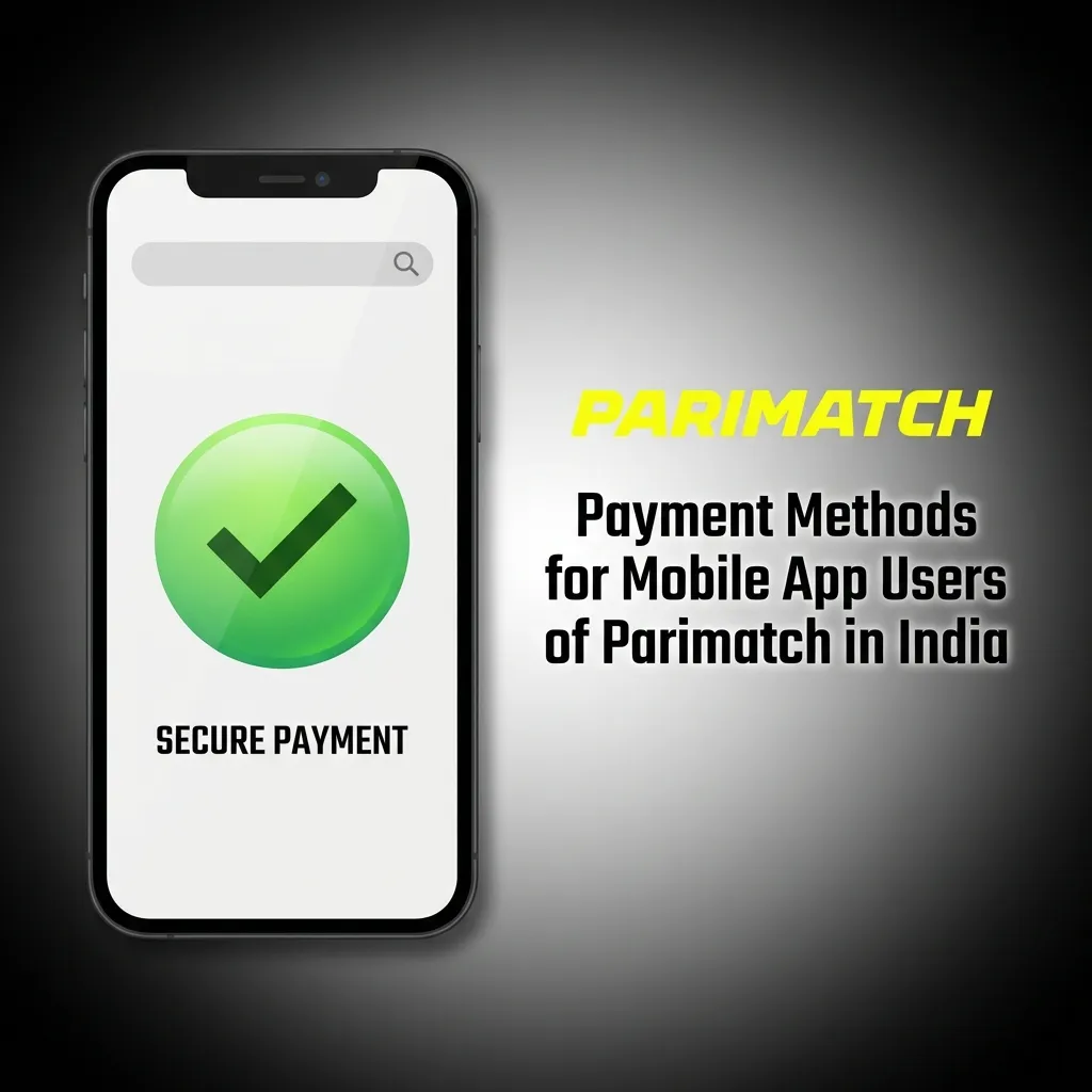 Parimatch India mobile app payment options including UPI, PhonePe, Paytm, net banking, and IMPS for deposits and withdrawals