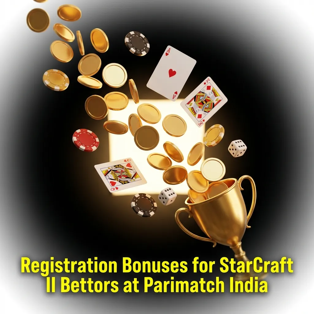 New StarCraft II bettors registering at Parimatch India claiming welcome bonus on sports betting platform dashboard