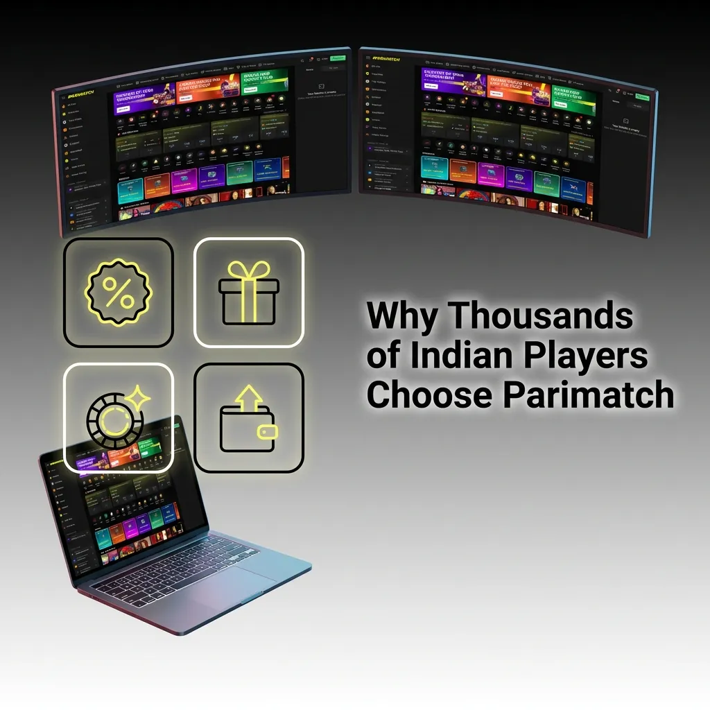 Indian players using Parimatch betting platform with UPI payments, cricket odds, and live streaming features